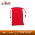 Best selling drawstring bag, small red blank nylon drawstring bags